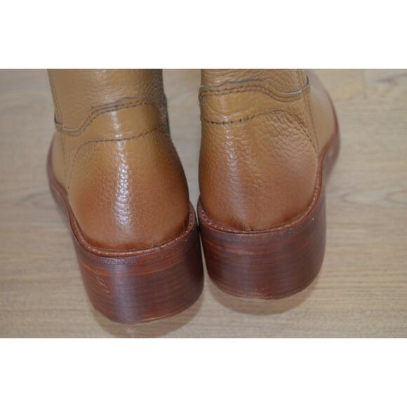 Free People Blaze Pull-On Leather Boots Toasted Wheat Women’s US 8.5 - Picture 6 of 9